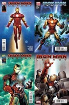 Iron Man: Legacy #1-2 (2010-2011) Limited Series Marvel Comics - 4 Comics - £8.21 GBP