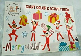 The Elf On The Shelf Coloring And Activity Book Merry and Bright 24pages bendon - £7.82 GBP