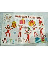 The Elf On The Shelf Coloring And Activity Book Merry and Bright 24pages... - £7.84 GBP