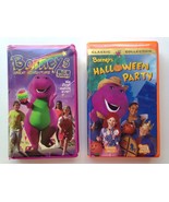 Barney&#39;s Great Adventure: The Movie - Halloween Party VHS Lot Clamshell ... - £10.14 GBP