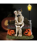 Halloween Decorations, Love Never Dies, Skeleton Decor, Couple Kissing M... - $21.99