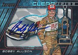Autographed Bobby Allison 2016 Panini Torque Racing Clear Vision (#12 Miller Hig - £36.05 GBP