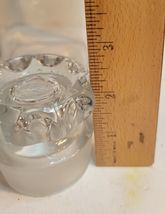 Antique/VTG Glass Apothecary Jar with Lid/Stopper Space for Label image 6