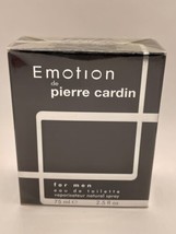 Emotion De Pierre Cardin For Men Edt Spray 75ml/2.5oz Rare ~ New & Sealed - £76.11 GBP