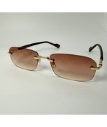 New Authentic Gucci Sunglasses GG 1221S 004 Gold with Red Gradient Logo ... - $185.99