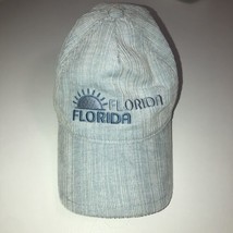 FLORIDA Womens Blue Sunshine Corduroy Feel Cap Hat - £6.21 GBP