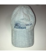 FLORIDA Womens Blue Sunshine Corduroy Feel Cap Hat - $7.91