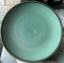 Set of 4 Sango  NOVA GREEN Stoneware 7 3/4&quot;  Salad / Dessert Plates - $727.47 MXN