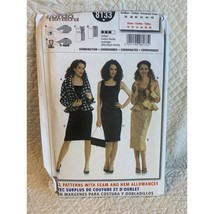 Burda Misses Dress Skirt Jacket Sewing Pattern sz 10-20 8133 - uncut - $10.88