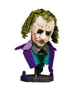 BuildMoc Joker Bust Model 1090 Bricks Building Kit from Film - $92.40 CAD