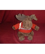 AMERICAN EAGLE CHRISTMAS WINTER GUND MAC THE MOOSE BACKPACK STUFFED ANIMAL - $218.80 MXN