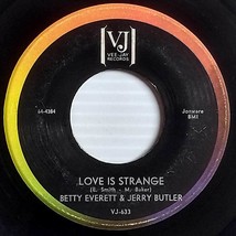 Betty Everett &amp; Jerry Butler - Love is Strange / Smile [7&quot; 45 rpm Single] - £0.88 GBP
