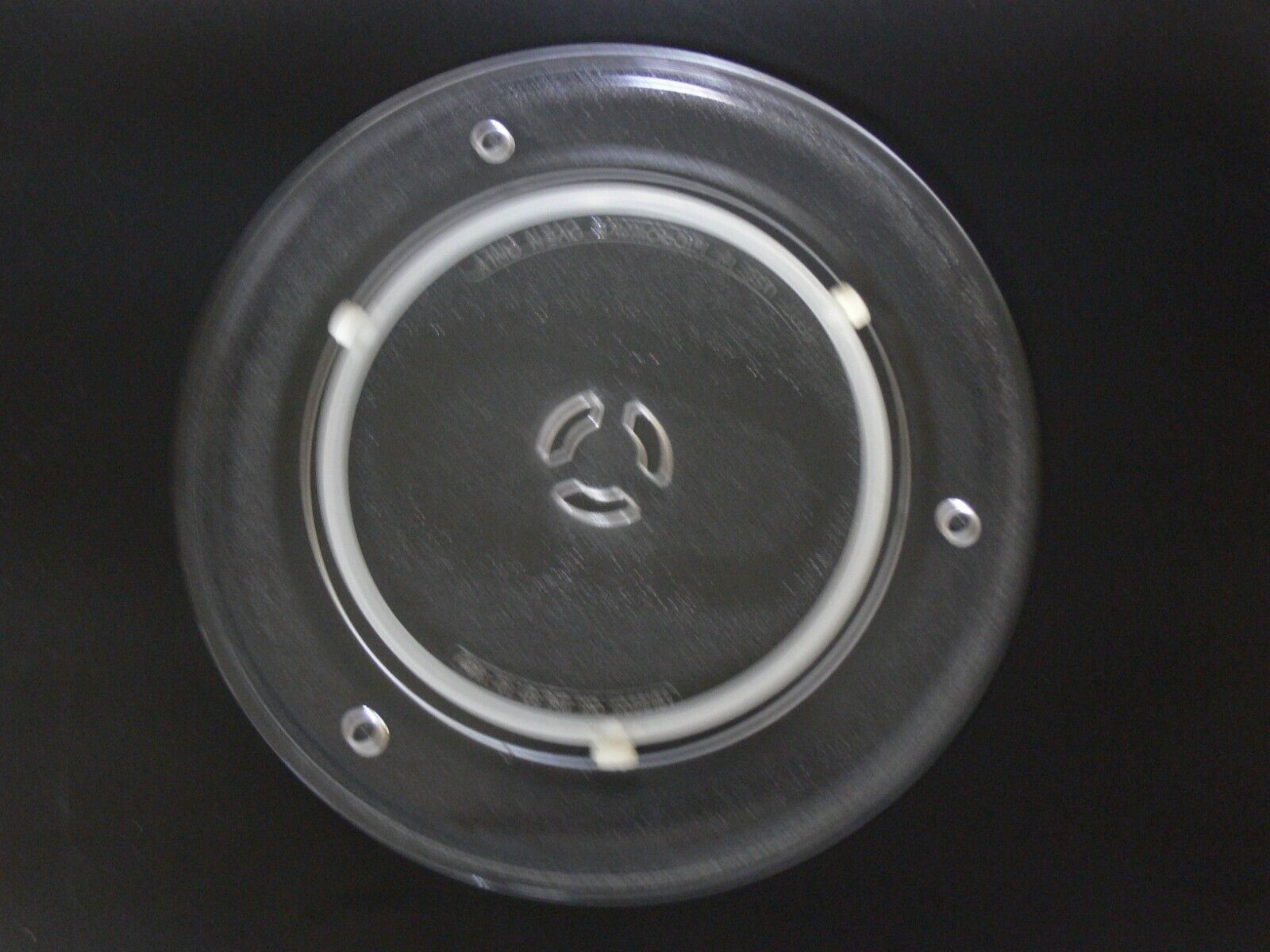 12 7/8" Sharp A051 Microwave Glass Turntable Plate/Tray W/Roller Ring Support! - £62.47 GBP