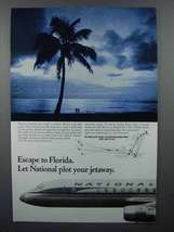 1963 National Airlines Ad - Escape to Florida - £14.57 GBP