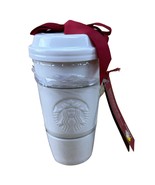 STARBUCKS COLLECTORS Ceramic Stacking Snack Bowls 4 piece Set White 2012... - $29.85 CAD