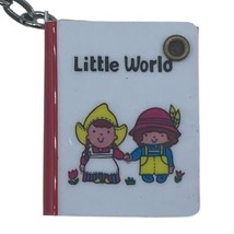 Vintage Sanrio Little World Mini Telephone Book 1 1/2&quot; Keychain - $22.27