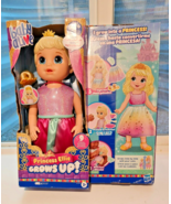 Baby Alive Princess Ellie Grows Up! 15-Inch Doll Blonde Hair, Blue Eyes ... - £17.18 GBP