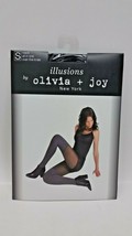 1x Olivia + Joy New York Women&#39;s Pantyhose All in One/over the knee Blac... - $13.46