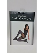 1x Olivia + Joy New York Women&#39;s Pantyhose All in One/over the knee Blac... - $13.46