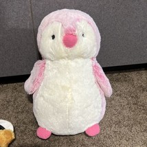 Aurora Destination Nation Pink Penguin Plush Stuffed Animal 12" Toy Aurora VGC - £14.23 GBP