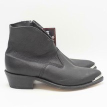 Botas Negras De Tobillo Con Cremallera Lateral Para Mujer Punta Afila DH... - £306.64 GBP