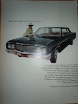 Buick Special V.6 Car Print Magazine Ad 1965 - $4.99