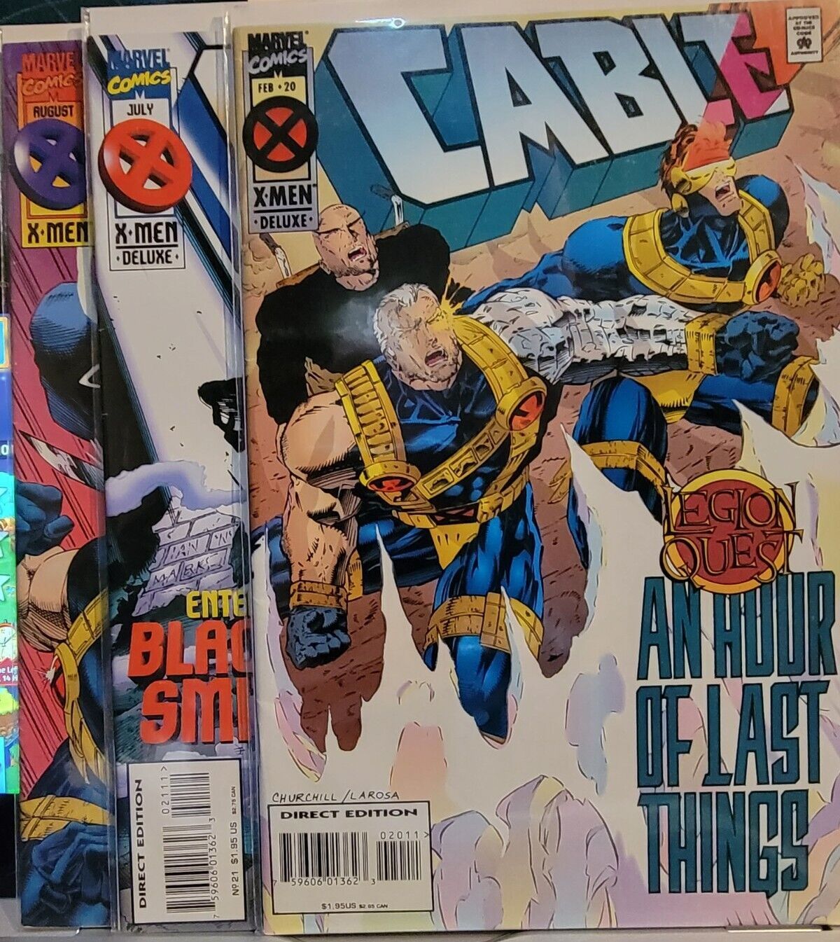 Cable  #20, #21 &amp; #22 Vol 1 - 1996 Marvel - $7.92