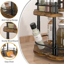 Lazy Susan Spice Rack Organizer - Rotating Turntable Height Adjustable For Kitch - $61.99