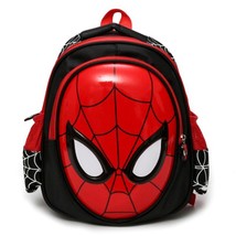 Disney Spiderman Backpacks Super Heroes New School Bag 3D Stereo Children Boys K - £24.82 GBP