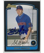 Shaun Marcum Signed Autographed 2003 Bowman Baseball Card - Toronto Blue... - $20.51 CAD