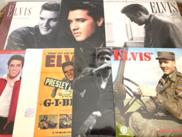 Lot of 7 Elvis Presley Wall Calendars All Sealed Unused 1998-2010 Great Photos - £30.53 GBP