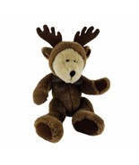 GAC Reindeer Teddy Bear Jointed 1998 Costume Plush Stuffed Animal Toy Ch... - $23.12