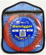 Momoi 11702 Outrigger Monofilament Kit 400lb Red w/ Silver Crimps - $22.99