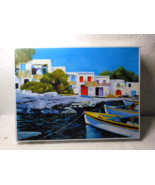 &quot;Summer Villas&quot; 1000 pc. puzzle - From mouth painting artist, Kris Kyriacou - £17.81 GBP