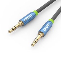 iXCC 10Ft Extra Long Male to Male 3.5mm Universal Aux Audio Stereo Cable for All - £10.16 GBP