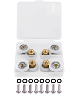 8 Pcs Shower Door Rollers 19mm Replacement Parts Brass rv Shower Door Wh... - €12,16 EUR