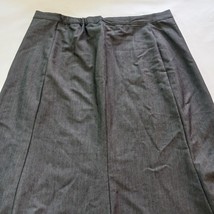 Southern Lady A-Line Women's Gray Skirt Rear Zipper Size 16 Measured Waist 17 image 6