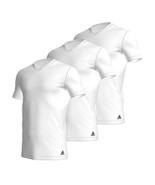 Adidas Deportiva Paquete De 3 Manga Corta Camisetas Blanco Talla Medio (... - £32.92 GBP