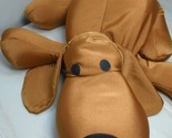Brentwood Moshi microbead nylon spandex Brown Dog Pillow Plush USED READ - $98.99