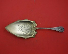 Bird by Wendt Sterling Silver Pie Server GW Stipple Bright-Cut 9&quot; Serving - £380.81 GBP