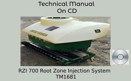 John Deere RZI 700 Root Zone Injection System Technical Manual  TM1681 - £15.14 GBP+