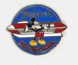 Disney 1990 DL Disneyland Mouseorail Pin#1586 - £49.06 GBP