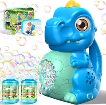 Dinosaur Bubble Machine for Kids - T-Rex Design 8000 Bubbles/Min Portabl... - $36.58