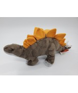 Adventure Planet Stegosaurus Dinosaur Brown Orange 14&quot; Plush Stuffed Toy... - $13.66 CAD