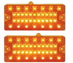 United Pacific Front LED Park Light Set For 1969-1970 Chevy Pickup Truck - £78.75 GBP