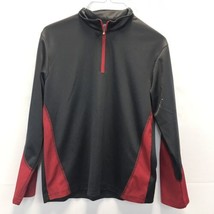 Boys BCG Long Sleeve Pullover black red sides Size XL 18/20 - £7.31 GBP