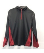Boys BCG Long Sleeve Pullover black red sides Size XL 18/20 - €8,07 EUR