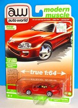 Auto World 2021 Modern Muscle #5 1994 Toyota Supra Red NEW CASTING - £9.50 GBP