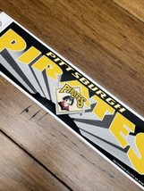Vintage Pittsburgh Pirates Bumper Sticker MLB Baseball 1990’s USA 11” JD - £4.73 GBP