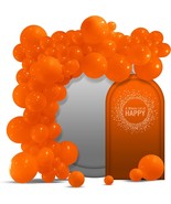 100 Orange Monochrome Balloons for Balloon Arch, Premium Party Balloons - £10.94 GBP